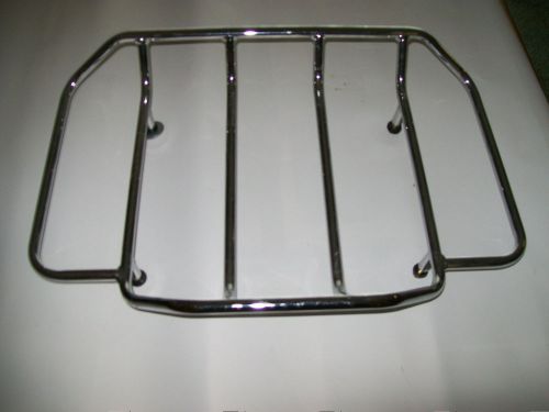 Chrome top luggage rails rack for harley davidson tour pack tour pak oem ultra