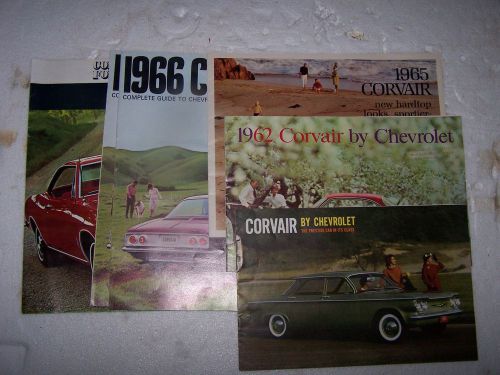 Corvair dealer brochures lot oem factory original 1960 1962 1965 1966 1967 60 67