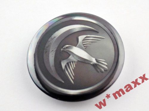 MARK BLACK SILVER  sticker decal plate emblem badge fairing KAWASAKI GENUINE