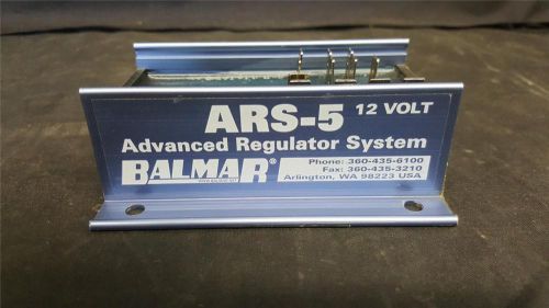 Balmar multi-stage marine advanced regulator system, ars-5 12v great deal!