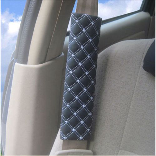 2pcs car seat safety belt shoulder pads cushion cover harness pad protector he