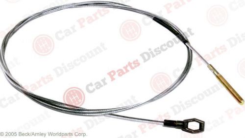 New beck arnley clutch cable, 093-0498