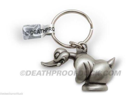 Convoy / death proof rubber duck limited edition pewter keychain key ring duc