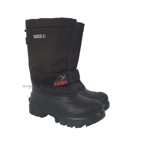 Snowmobile ckx taïga evo boots winter size 7 unisex black primaloft liner snow
