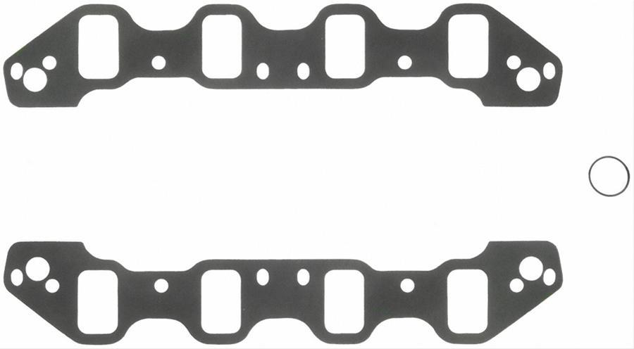 Fel-pro 1265 performance intake manifold gasket sets .060" thick ford 2.22"  x