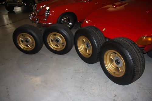 Ferrari daytona 365 gtb/4 cromodora wheels &amp; tires 9&#034;x15&#034;
