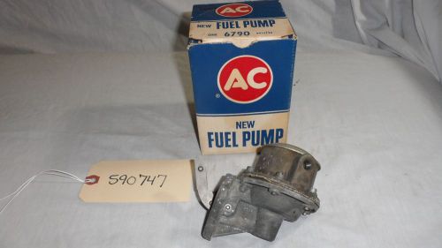 1963-66 chevy gm ac fuel pump 6790  nos