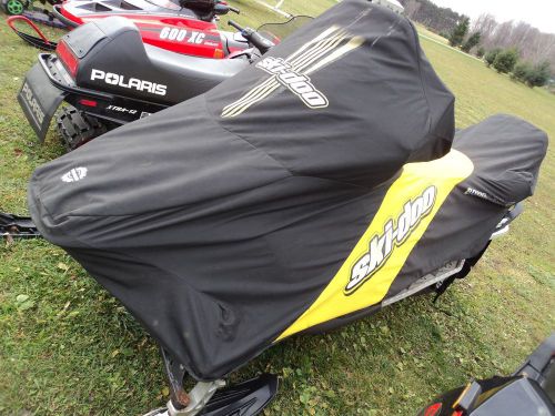 Skidoo 2004/2010 rev skandic expedition 2 up snowmobile cover yellow and back