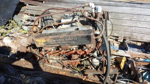 Chris craft boat chevy v8 283 motor