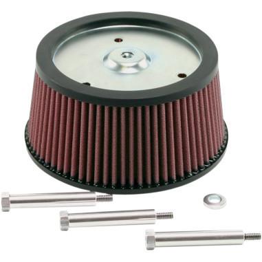 Zipper's 117-296 upgrade filter 2008-13 harley flh w/ screamin eagle air cleaner