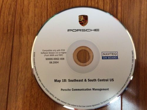 Porsche cayenne 911 carrera boxster navigation cd 1b southeast south central usa