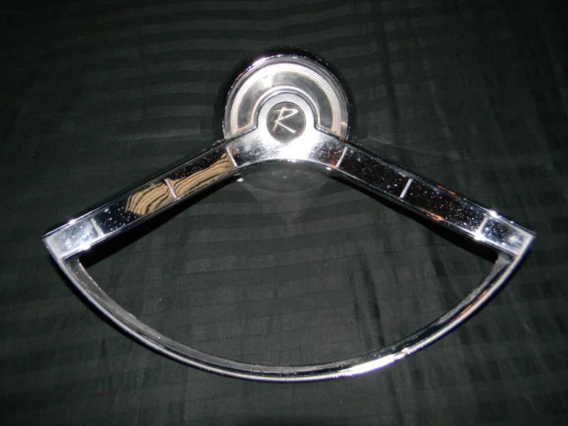  vintage 1960's amc *rambler horn ring* steering wheel ~ part # 293312h 31669912