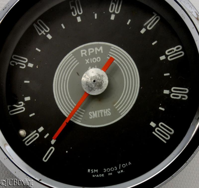 Vintage 60's 70's bsa smiths 10,000 rpm tachometer tach motorcycle 