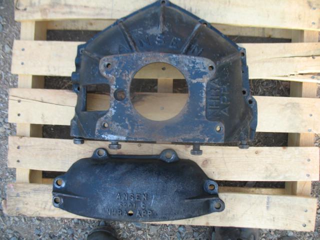 Vintage ansen 2 piece blowproof bellhousing sbc bbc scattershield nhra approved 