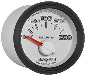 Autometer 2-1/16in. trans temp; 100-250 f; sse; dodge