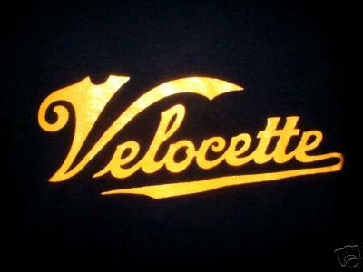 Velocette  motorcycle t-shirt thuxton venom ktt m l or xl vintage antique