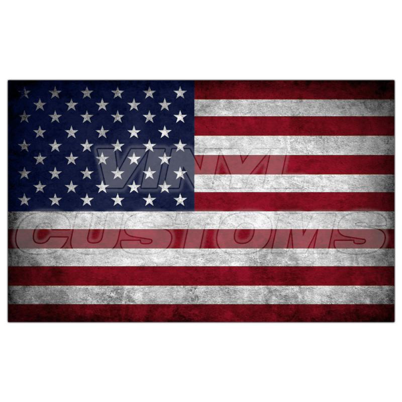 5" american flag decal sticker jdm custom a+