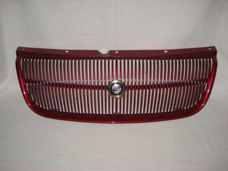 1996 chrysler cirrus lxi (candy apple) red grill - will fit 1995-1998
