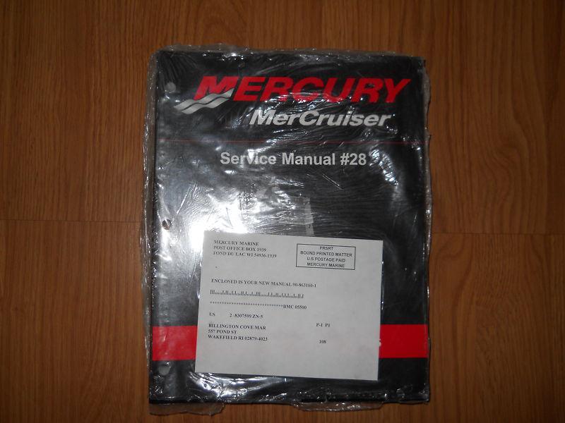 New 2003 mercury mercruiser service manual 28 bravo sterndrive units