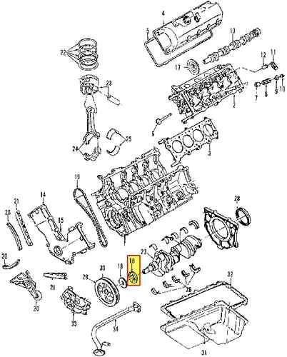 Ford xw4z6700aa genuine oem factory original front cover seal