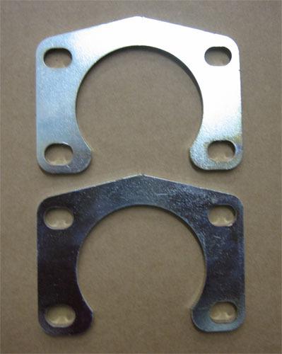 New - 9" inch ford small bearing sbf axle retainer plates - rearend flange