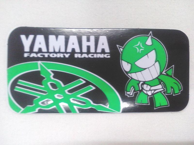 Yamaha factory racing logo sticker 10 pcs. size 8.5 x 4 cm. free shipping