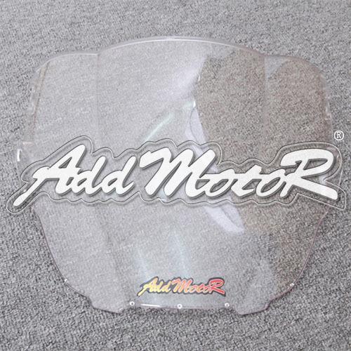 Double bubble clear windshield motorcycle windscreen for cbr600 f3 95-96 