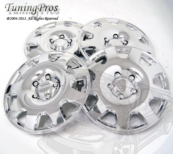 Chrome hubcap 16" inch wheel rim skin cover 4pcs set-style code 502 16 inches-