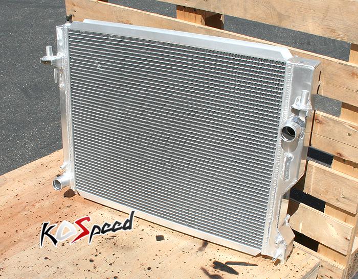 05-11 ford mustang manual transmission tri core 3 row aluminum racing radiator