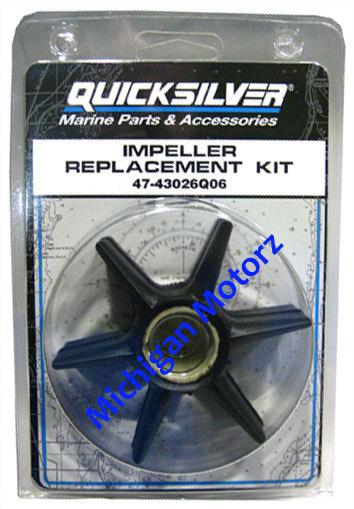 Oem mercruiser alpha 1 gen 2 outdrive water pump impeller repair kit 47-43026q06
