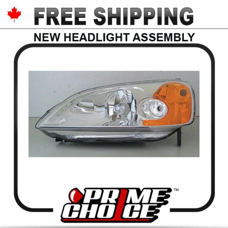 Prime choice new left driver side headlamp headlight assembly replacement lh