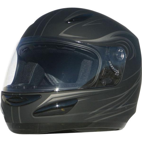 Flat black/silver xxl gmax gm48 full face derk helmet