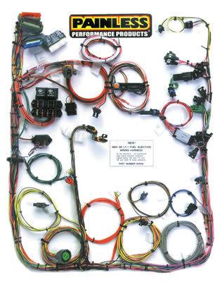 Painless performance fuel injection harness 60502