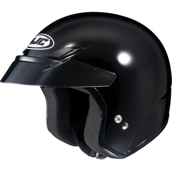 Black xxl hjc cs-5n open face helmet