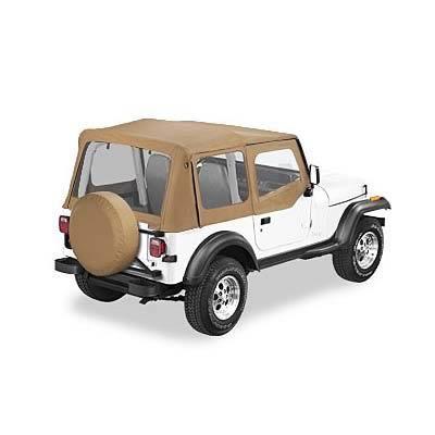 Bestop 51120-37 soft top replace-a-top polymer cloth spice jeep wrangler each