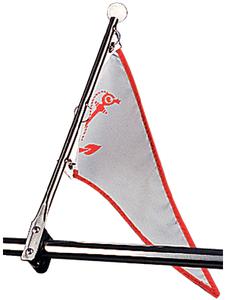 Sea-dog corp 3271201 flag pole with rail mount