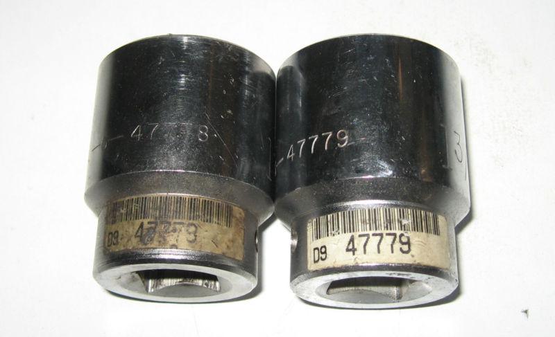 2 craftsman sockets 3/4" drive 1 3/8 and 1 5/16 usa nearly new