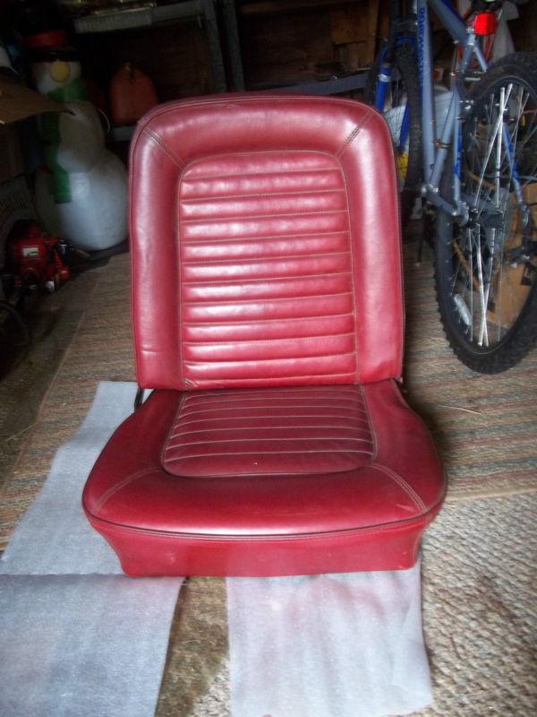 1965-1967 ford mustang right front passenger seat