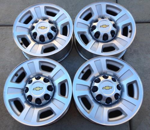Chevy silverado hd2500 hd3500 17" wheels rims alloy gmc sierra