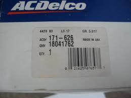 Ac delco brake pads  (front) 18041762 gmc  chevy cadillac