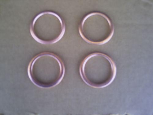 4 new z1,kz900,kz1000,kz1100 copper exh  gaskets 