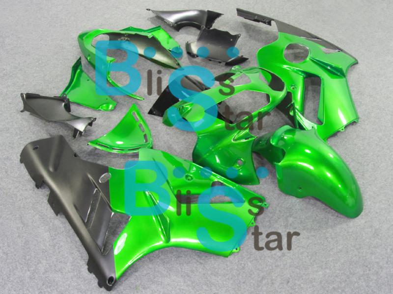 W9 green fairing kit with tank set fit for ninja zx12r zx-12r 2002-2006