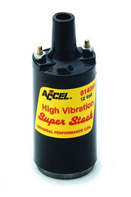 Accel 8140hv ignition coil superstock black 45000 v
