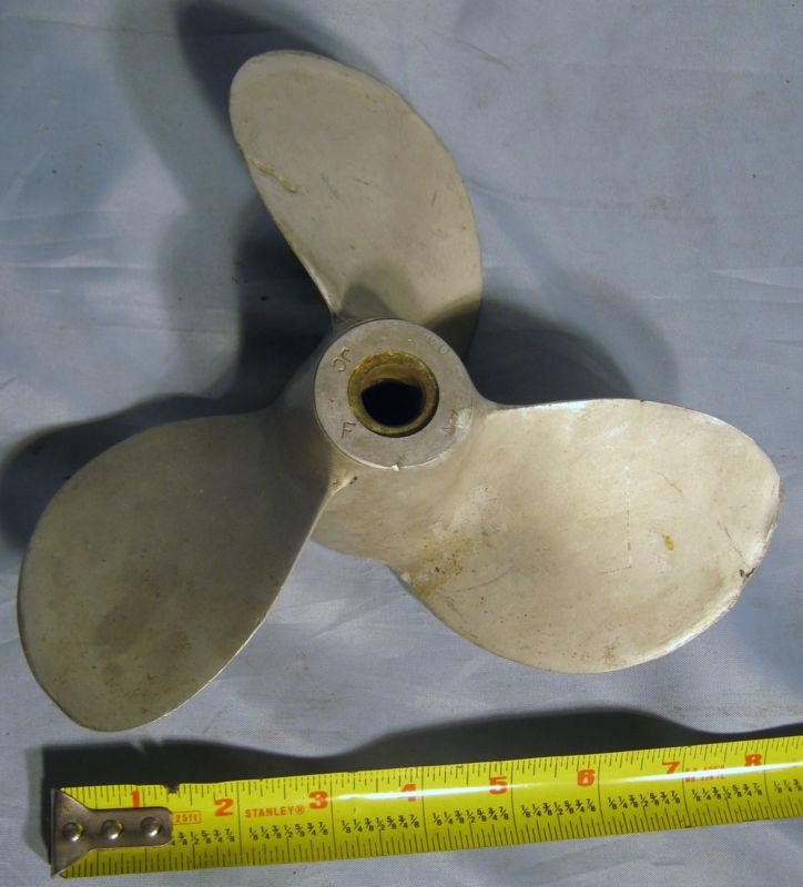 Vintage colombian 3 blade boat outboard propeller for repair or decoration