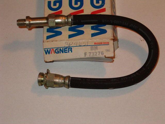 1970 1971 plymouth fury, sport fury front brake hose nos wagner