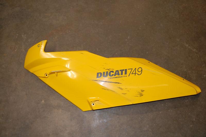 Ducati 749r 749 999  s  upper left body fairing panel