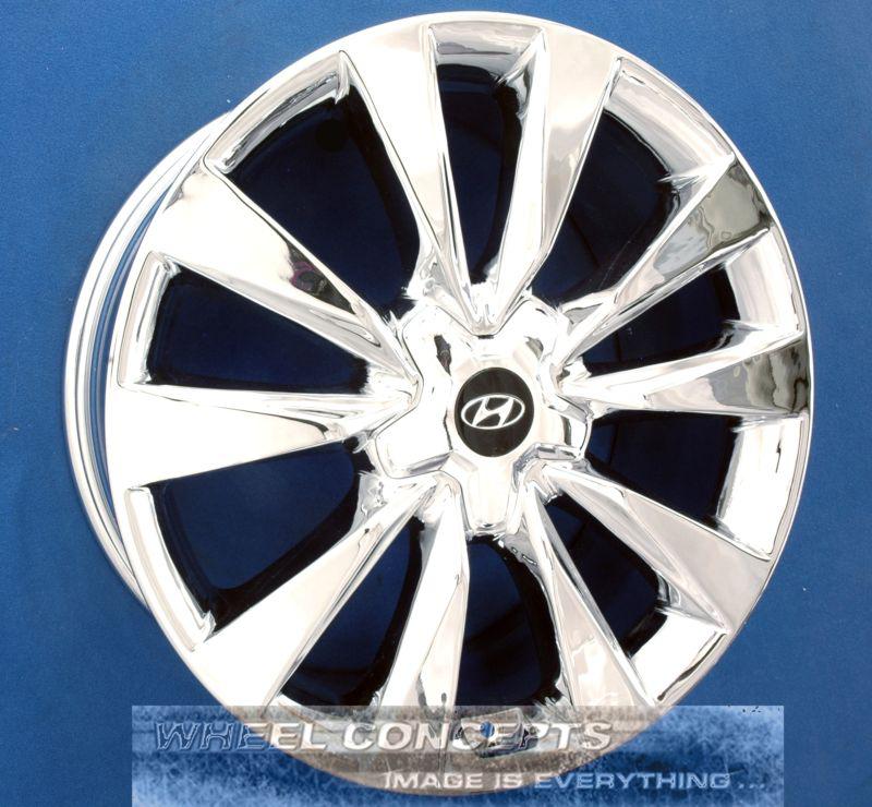 Hyundai azera 19 inch chrome wheel exchange oem rims 19" 70828