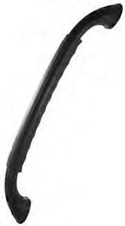 Jr products deluxe assist handle black 48325