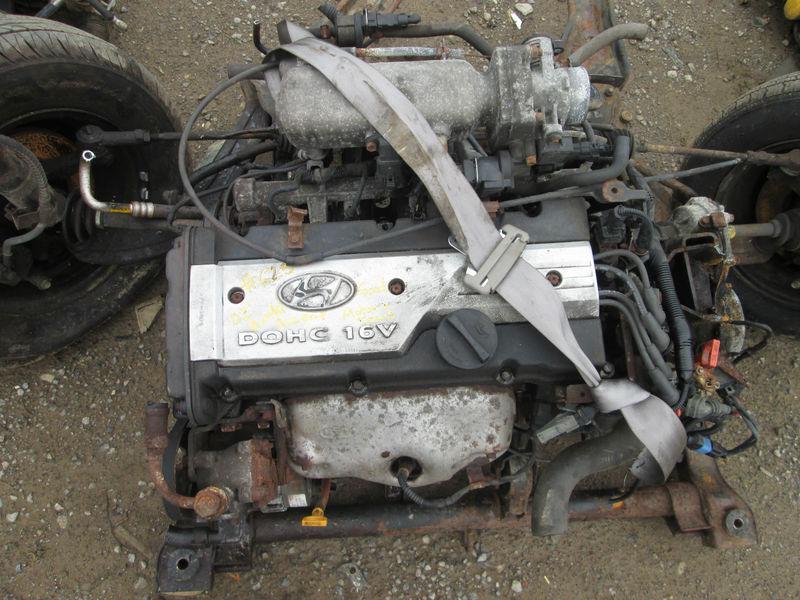 2002 hyundai accent 1.6l engine assembly motor