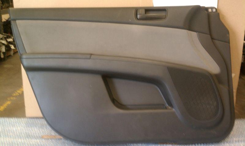 10 11 nissan sentra sedan oem left front door trim panel